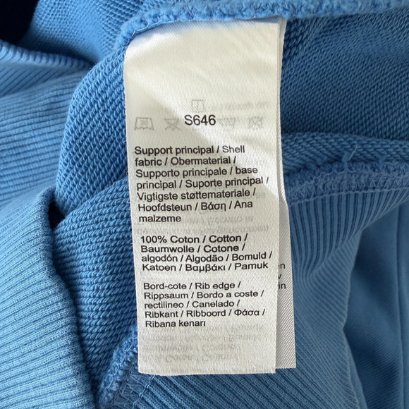 Stranger Things x Lacoste Sweatsuit Mens 4 Medium Blue Sweatshirt Joggers Set - Picture 10 of 15